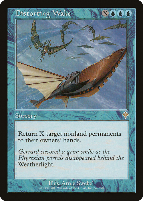 Distorting Wake (INV-052) - Invasion Foil