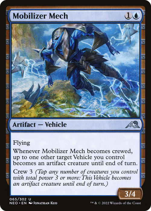 Mobilizer Mech (NEO-065) - Kamigawa: Neon Dynasty