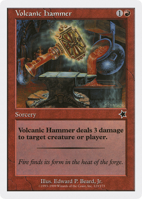 Volcanic Hammer (S99-123) - Starter 1999