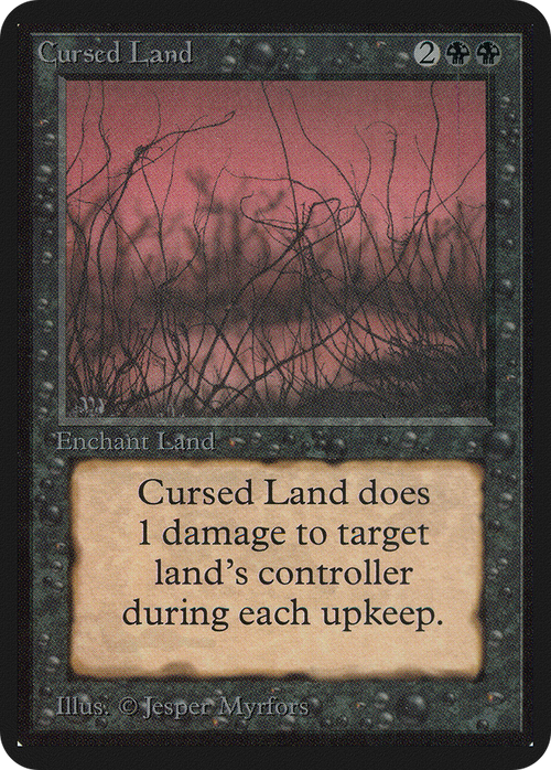 Cursed Land (LEA-) - Limited Edition Alpha