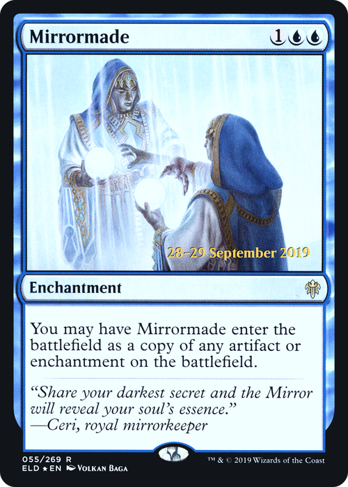 Mirrormade (PRE-55S) - Throne of Eldraine Promos Foil