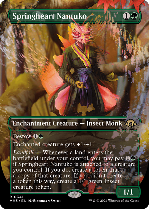 Springheart Nantuko (Borderless) (MH3-341) - Modern Horizons 3