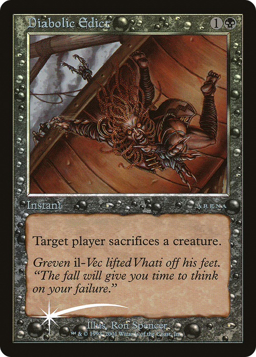 Diabolic Edict (ARENA-) - Arena League 2001 Foil