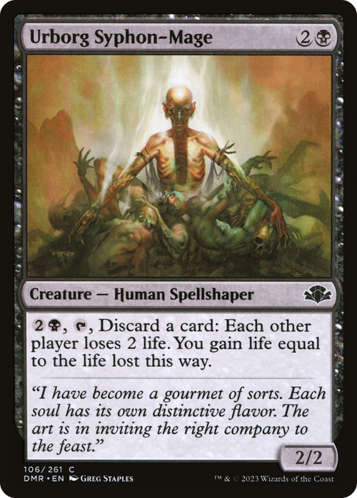 Urborg Syphon-Mage (DMR-106) - Dominaria Remastered Foil