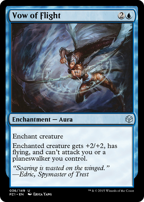 Vow of Flight (PZ1-036) - Legendary Cube Prize Pack