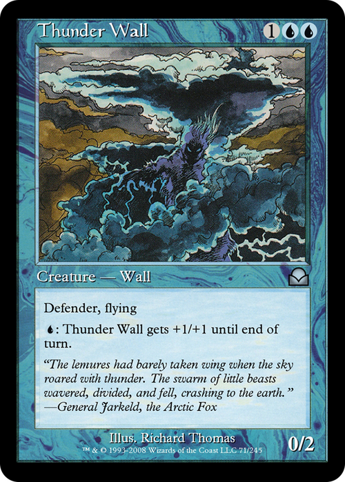 Thunder Wall (ME2-071) - Masters Edition II