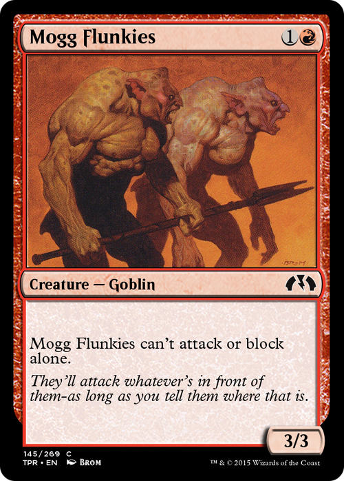 Mogg Flunkies (TPR-145) - Tempest Remastered Foil