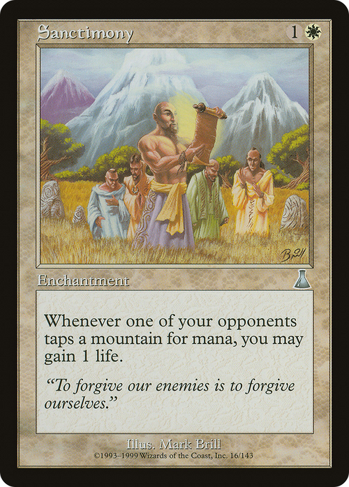 Sanctimony (UDS-016) - Urza's Destiny