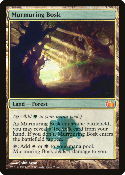 Murmuring Bosk (V12-011) - From the Vault: Realms Foil