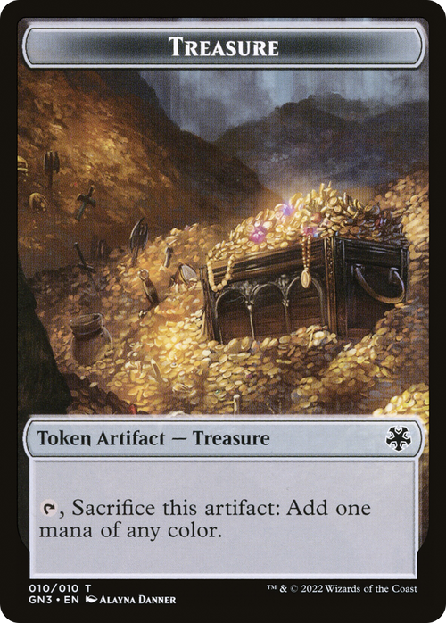 Treasure (TGN3-010) - Game Night: Free-for-All Tokens Foil
