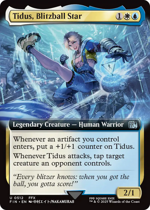 Tidus, Blitzball Star (Extended Art) (FIN-512) - FINAL FANTASY: (Extended Art)