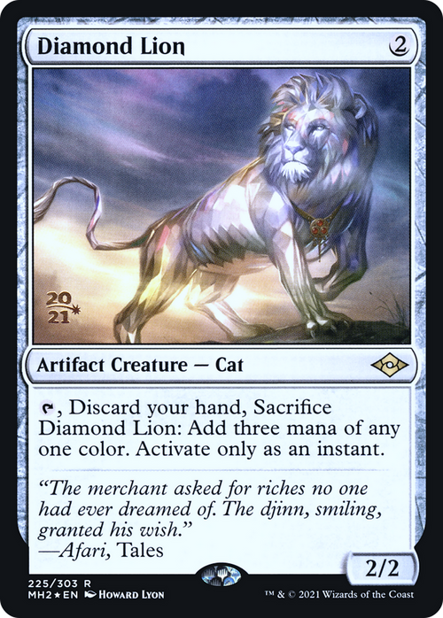 Diamond Lion (PRE-225S) - Modern Horizons 2 Promos Foil
