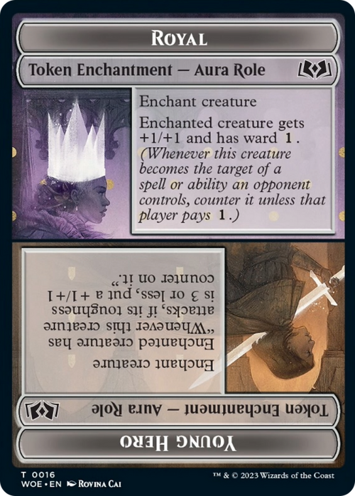 Royal // Young Hero (TWOE-016) - Wilds of Eldraine Tokens