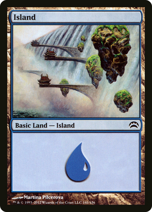 Island (141) (PC2-141) - Planechase 2012 Foil