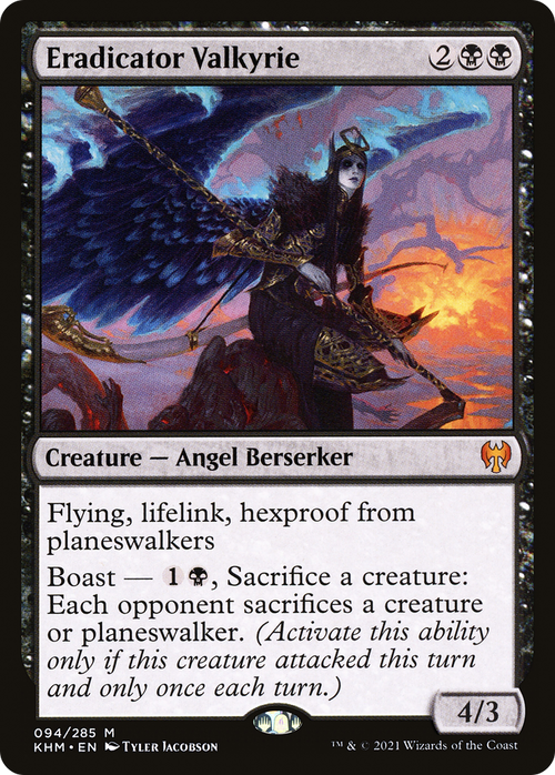 Eradicator Valkyrie (KHM-094) - Kaldheim Foil