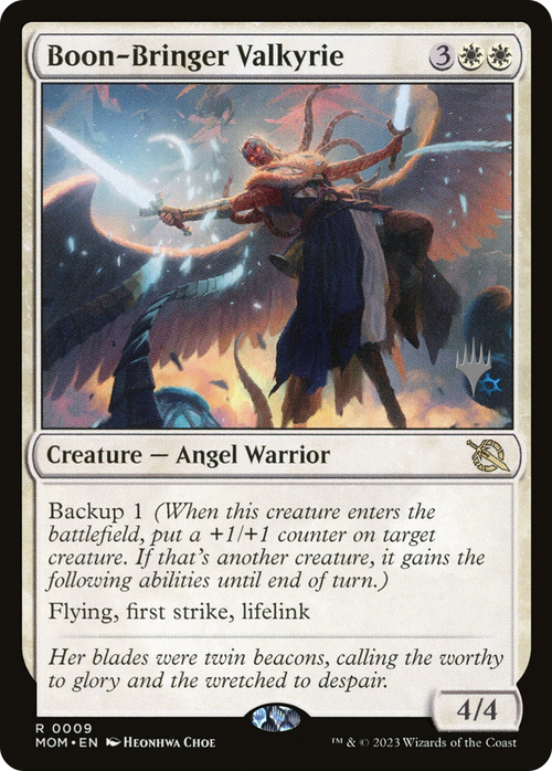 Boon-Bringer Valkyrie (PPMOM-009) - March of the Machine Promos