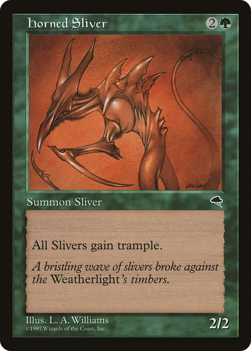 Horned Sliver (TMP-234) - Tempest