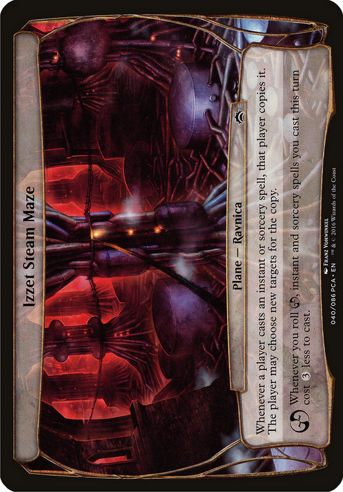 Izzet Steam Maze (Planechase Anthology) (OVER-040) - Planechase Anthology Planes