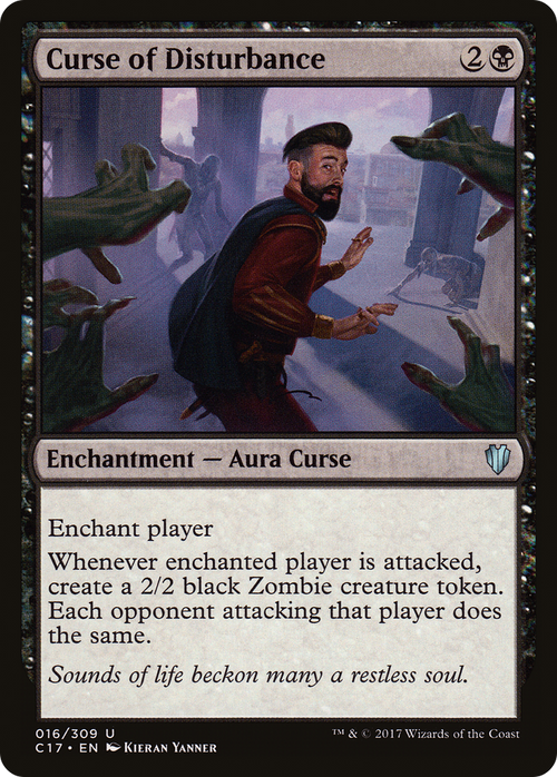 Curse of Disturbance (C17-016) - Commander 2017