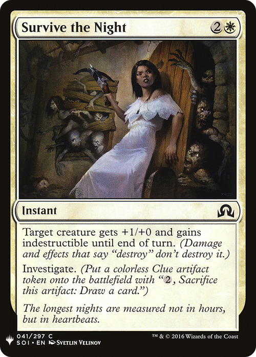 Survive the Night (LIST-SOI-41) - The List