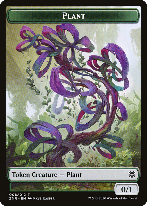 Plant (TZNR-008) - Zendikar Rising Tokens Foil