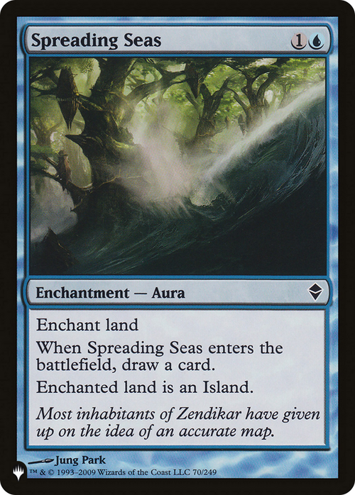 Spreading Seas (LIST-70/249) - The List