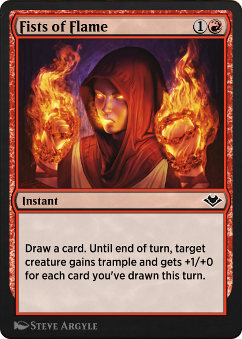 Fists of Flame (J21-443) - Jumpstart: Historic Horizons