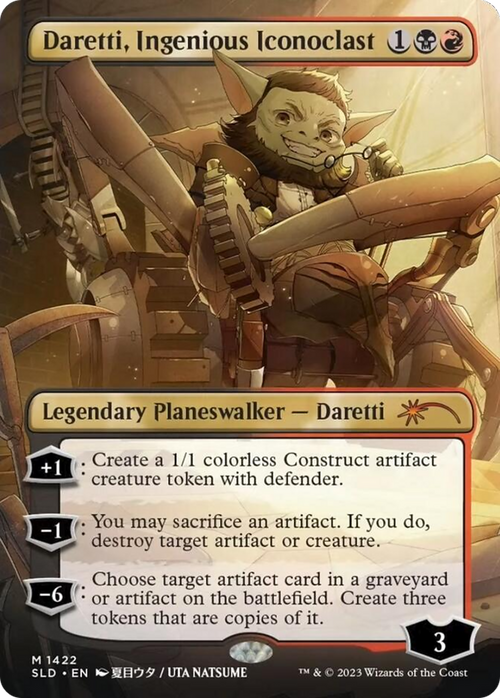 Daretti, Ingenious Iconoclast (SLD-1422) - Secret Lair Drop (Borderless)