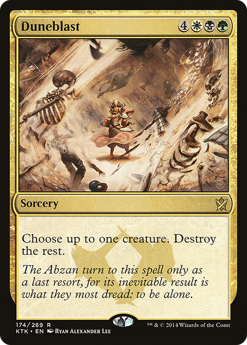 Duneblast (KTK-174) - Khans of Tarkir