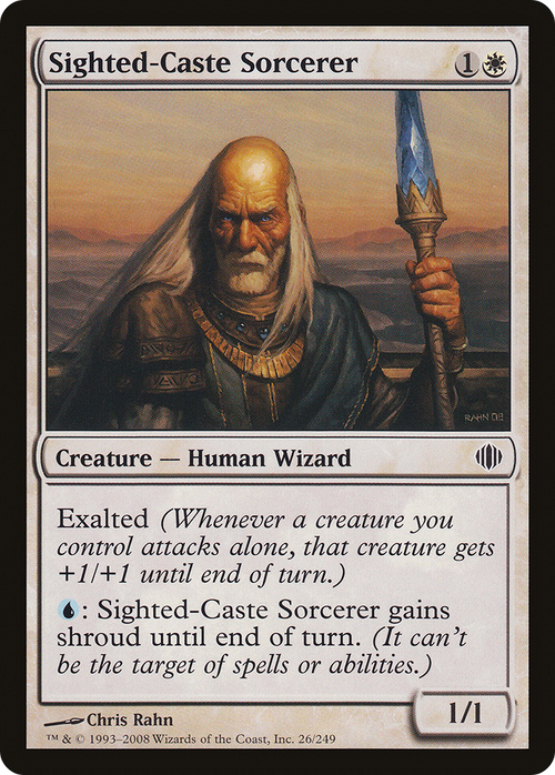 Sighted-Caste Sorcerer (ALA-026) - Shards of Alara