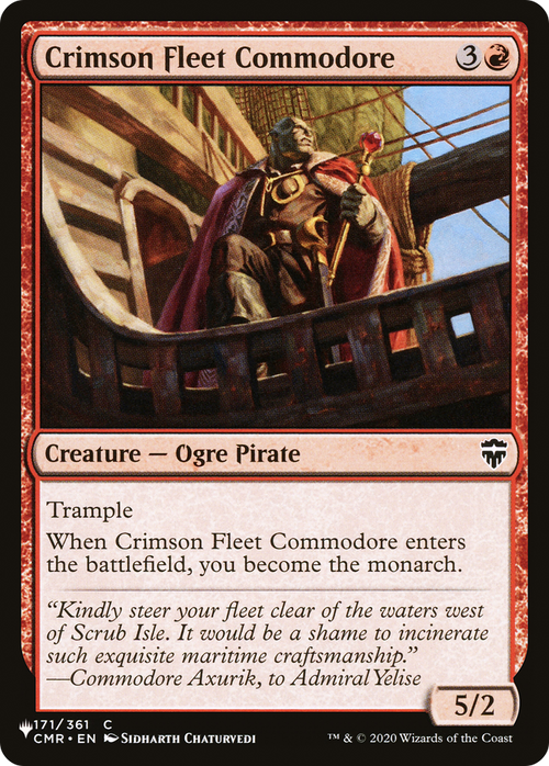 Crimson Fleet Commodore (LIST-CMR-171) - The List