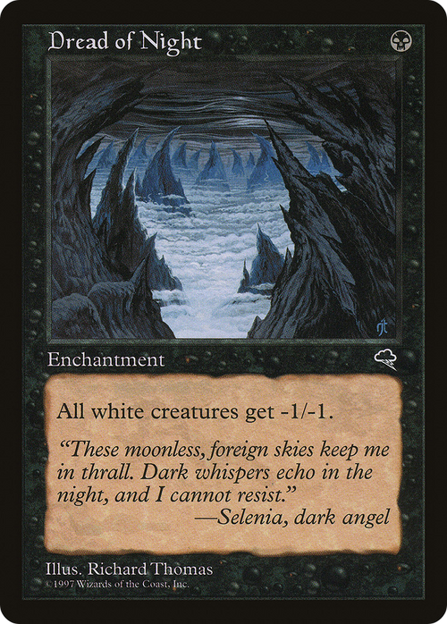 Dread of Night (TMP-130) - Tempest