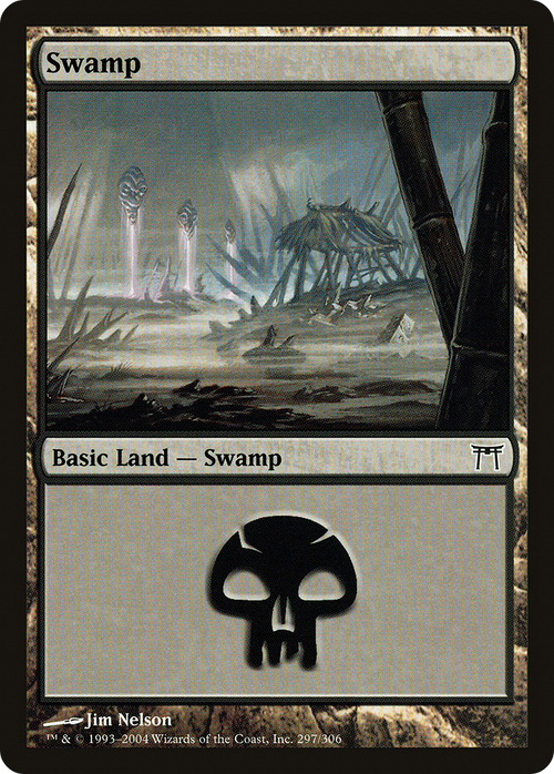 Swamp (297) (CHK-297) - Champions of Kamigawa