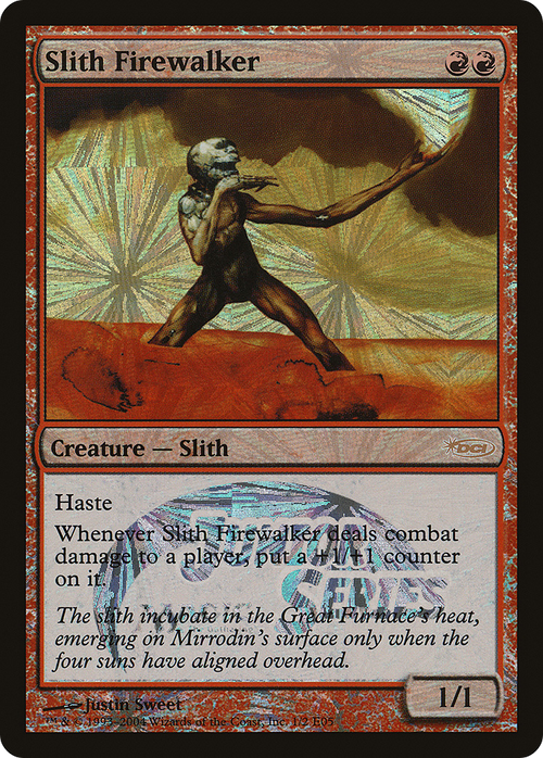 Slith Firewalker (Junior Series Europe) (JSS-1E05) - Junior Series Europe Foil