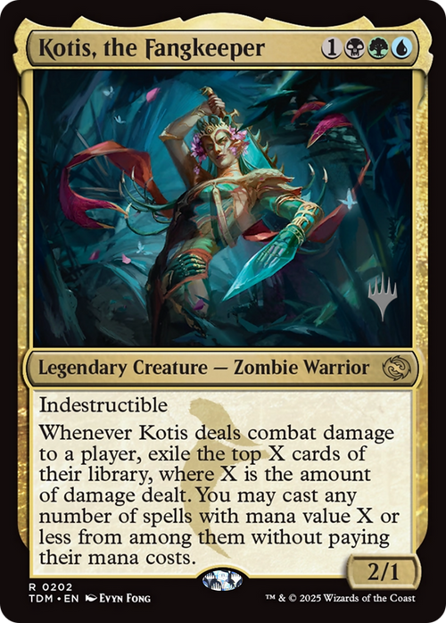 Kotis, the Fangkeeper (PPTDM-202P) - Promo Pack: Tarkir: Dragonstorm