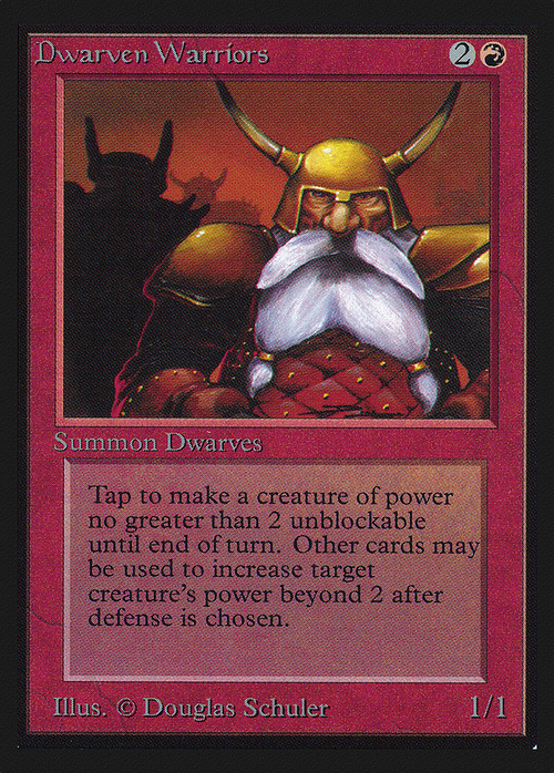 Dwarven Warriors (CE) (CED-) - Collectors' Edition