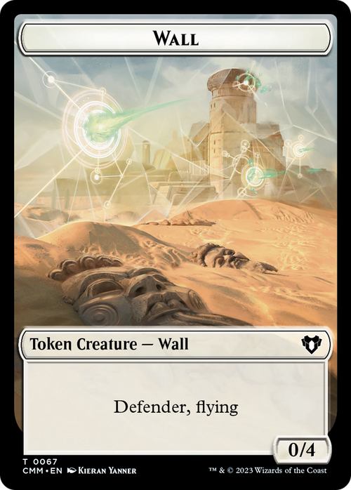 Wall (TCMM-067) - Commander Masters Tokens Foil