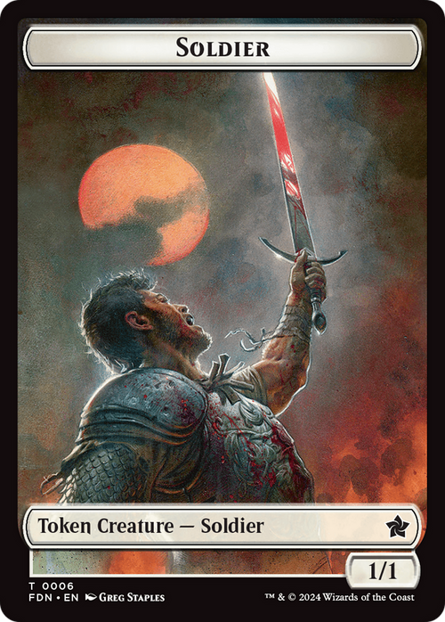 Soldier (TFDN-006) - Foundations Tokens Foil