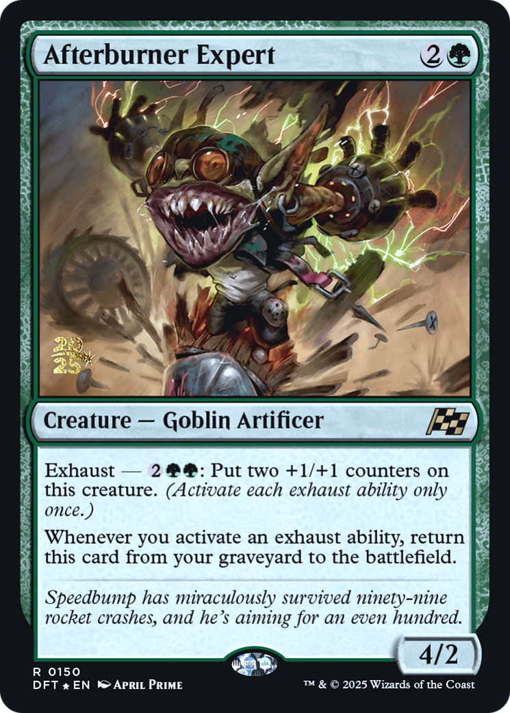 Afterburner Expert (PRE-150S) - Prerelease Cards Foil
