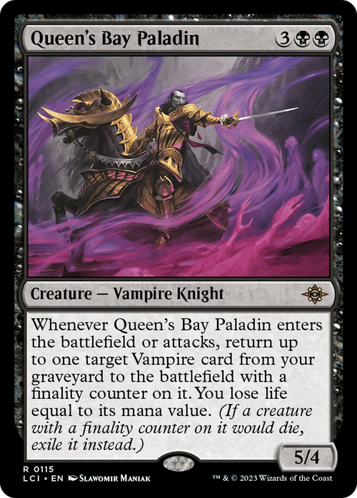 Queen's Bay Paladin (LCI-115) - The Lost Caverns of Ixalan