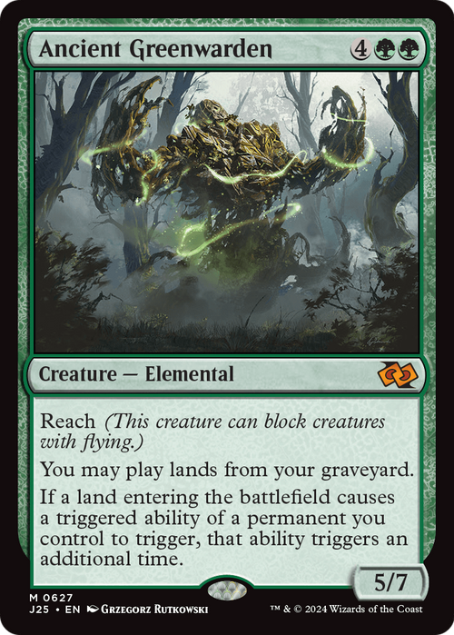 Ancient Greenwarden (J25-627) - Foundations Jumpstart