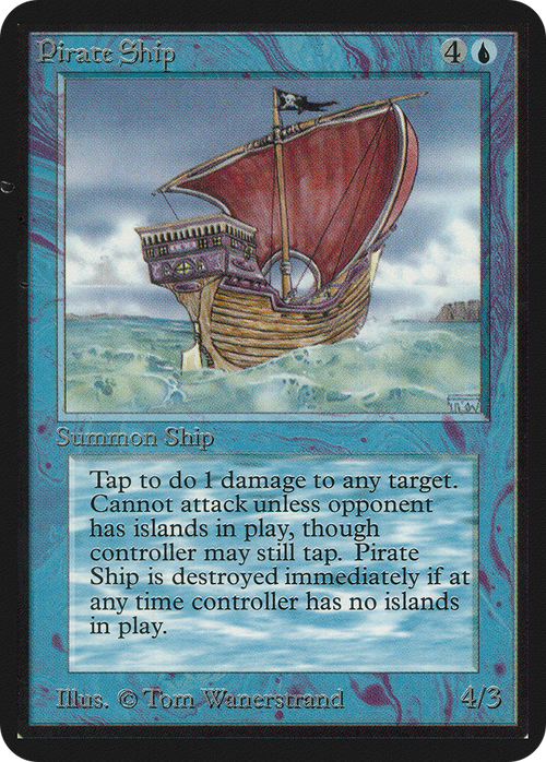 Pirate Ship (LEA-) - Limited Edition Alpha
