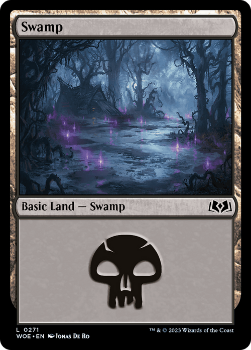 Swamp (0271) (WOE-271) - Wilds of Eldraine Foil
