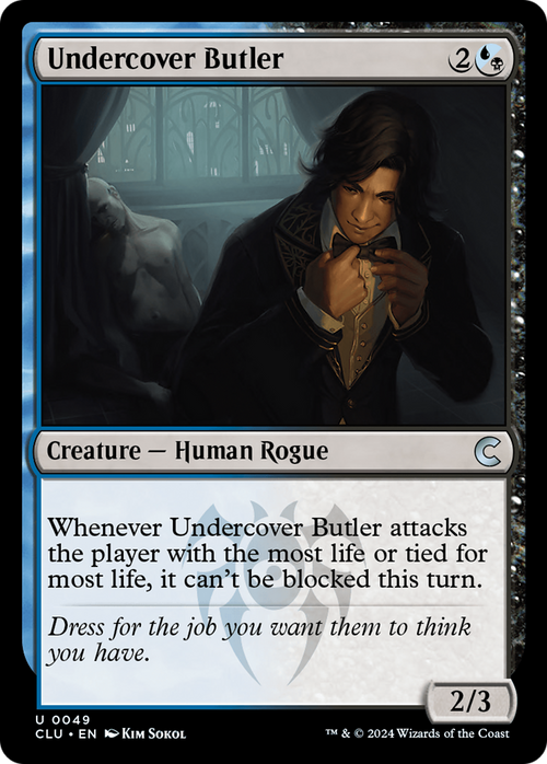 Undercover Butler (CLU-049) - Ravnica: Clue Edition