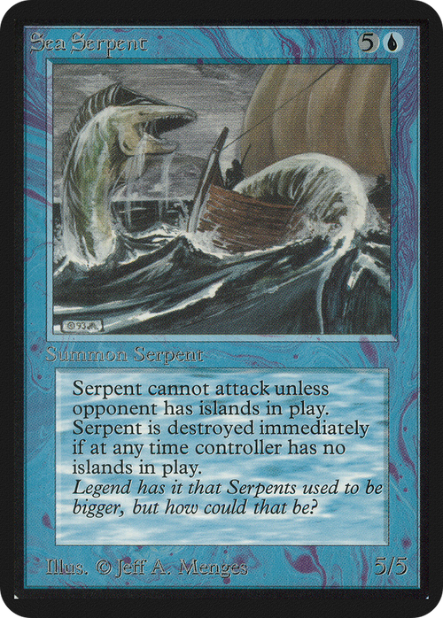 Sea Serpent (LEA-) - Limited Edition Alpha