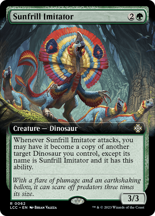 Sunfrill Imitator (Extended Art) (LCC-062) - The Lost Caverns of Ixalan Commander: (Extended Art)