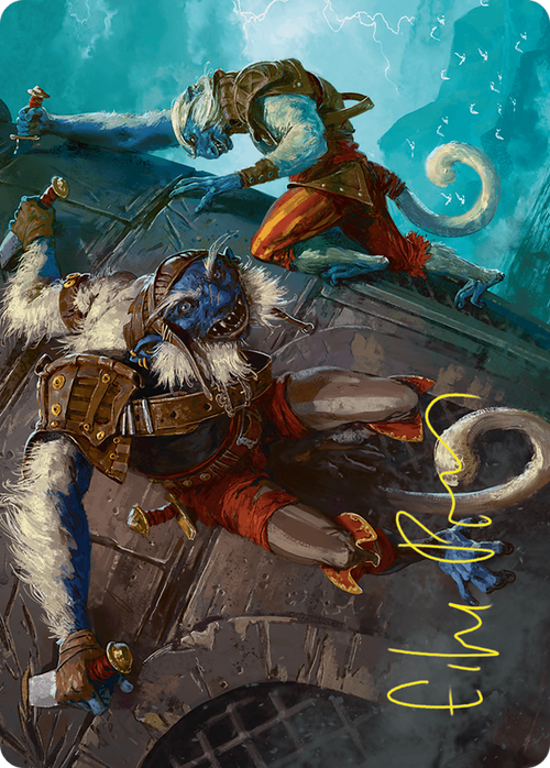 Goblin Boarders // Goblin Boarders (AFDN-011) - Foundations Art Series (Borderless) Foil