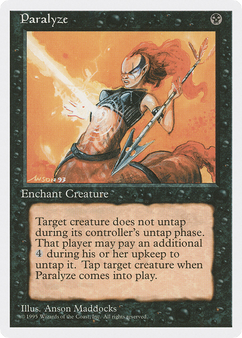 Paralyze (4ED-) - Fourth Edition