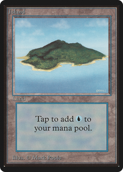Island (B) (LEB-) - Limited Edition Beta