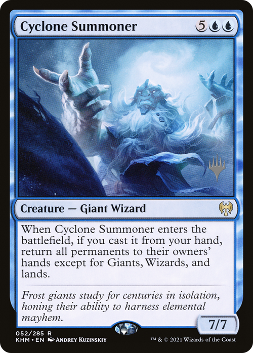 Cyclone Summoner (PPKHM-52P) - Kaldheim Promos